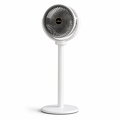 Versatile Height-Adjustable Floor Fan with USB-C Charging