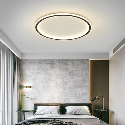 Elegant Circular LED Ceiling Light – Dimmable, Modern Design