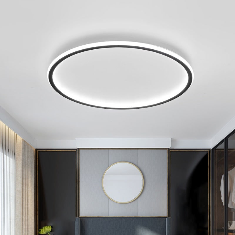 Elegant Circular LED Ceiling Light – Dimmable, Modern Design