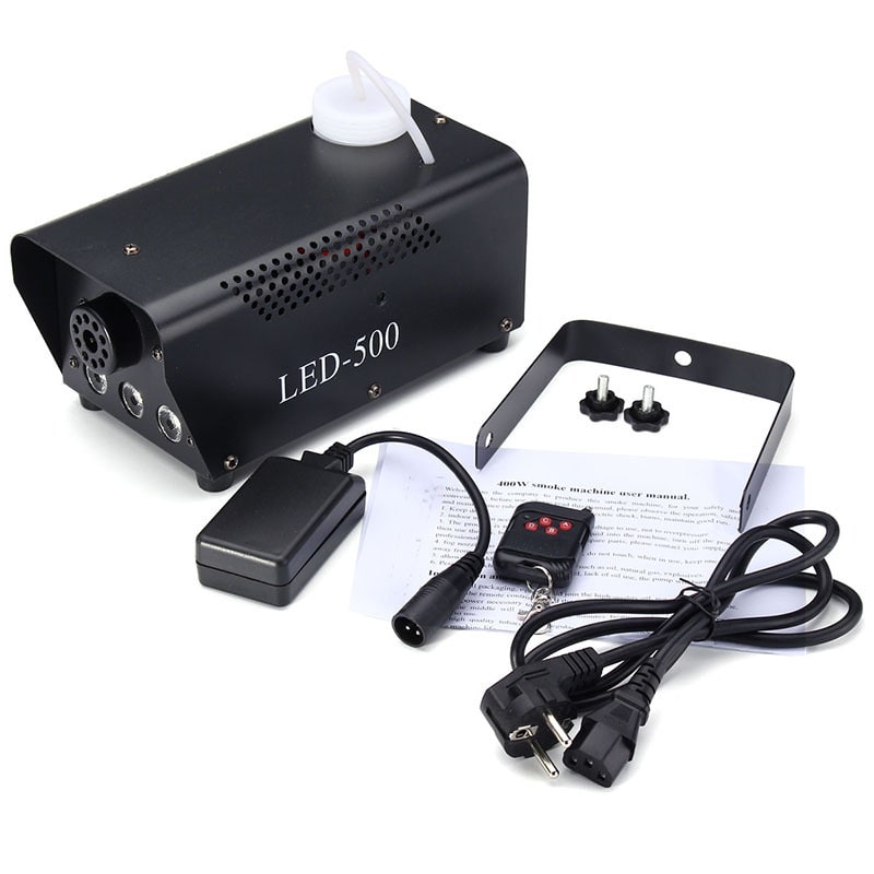 Spooky Fog Generator with LED Illumination and Remote Control