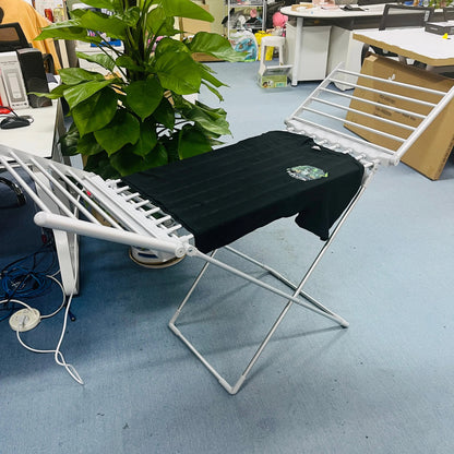 Compact Heated Clothes Drying Rack for Quick Indoor Drying