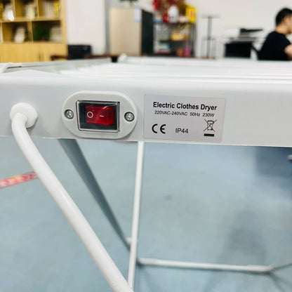 Compact Heated Clothes Drying Rack for Quick Indoor Drying
