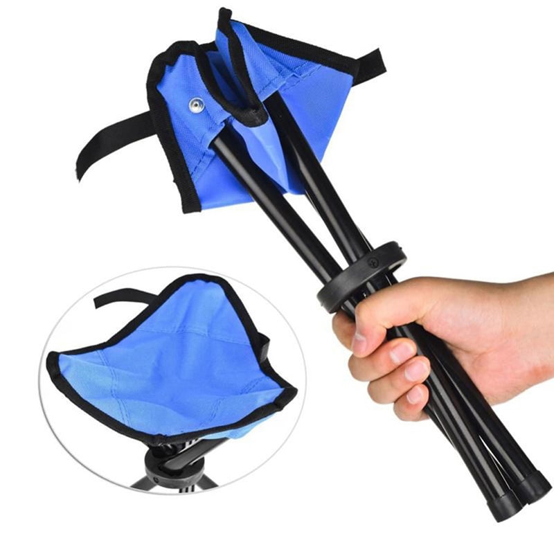Compact Tri-Fold Outdoor Seat: Portable and Durable