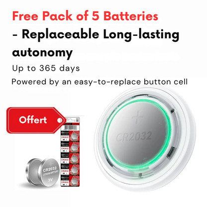 Smart Tracker Keychain with Silicone Case for Travel