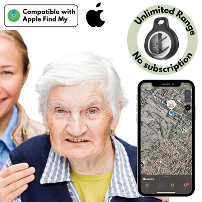 Smart Tracker Keychain with Silicone Case for Travel