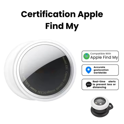 Smart Tracker Keychain with Silicone Case for Travel