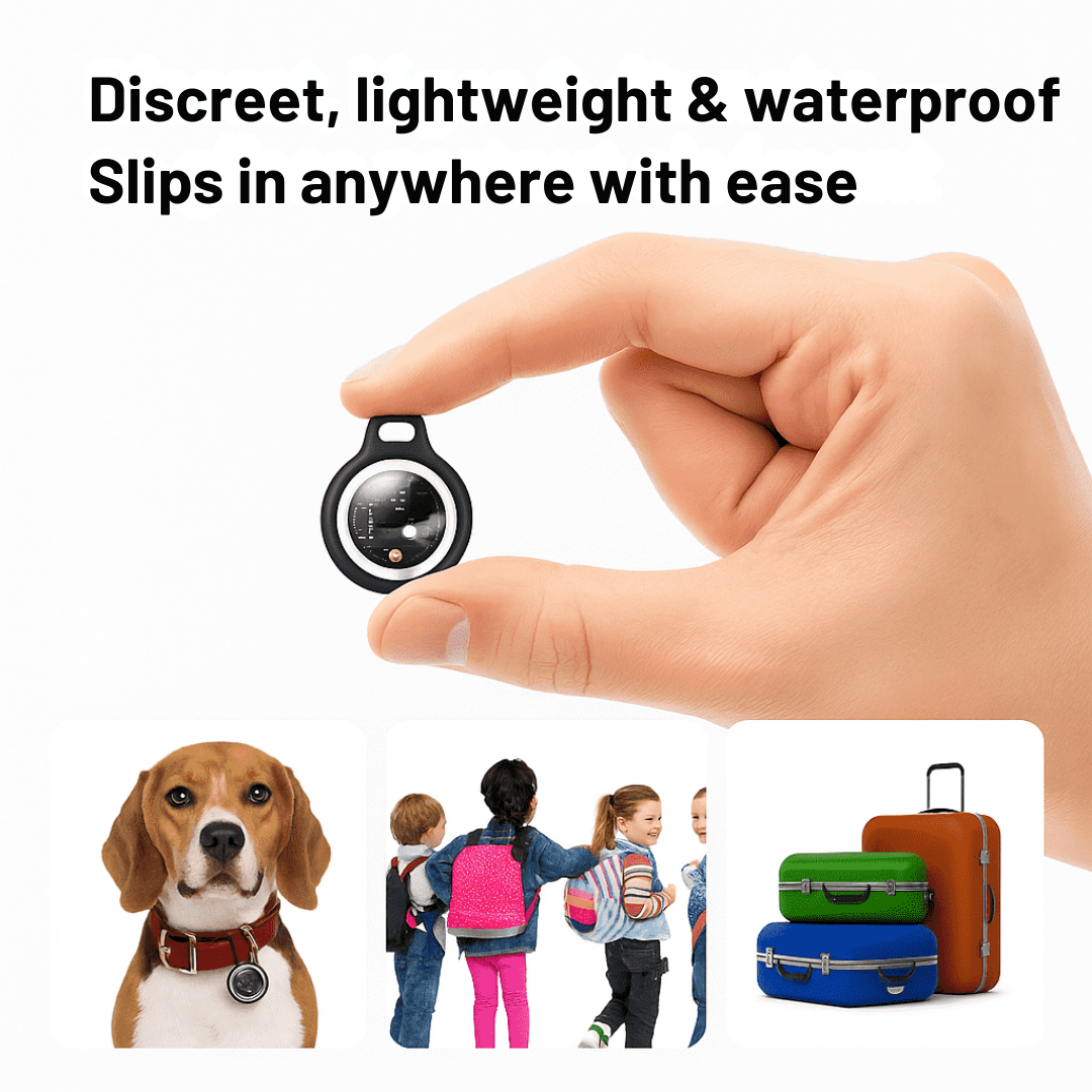 Smart Tracker Keychain with Silicone Case for Travel