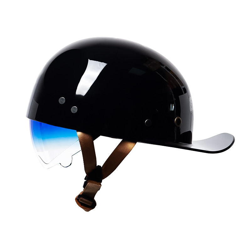 Motorcycle Baseball Helmet - DOT Certified