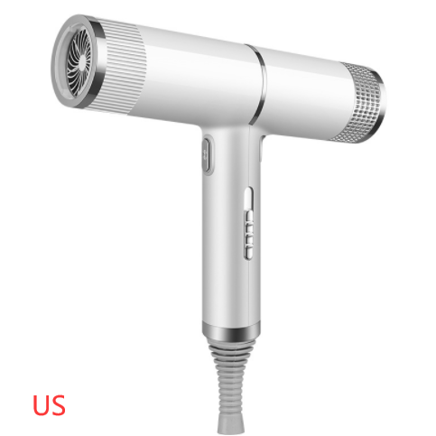 Portable Ionic Hair Dryer with Dual Attachments - 1200W Power