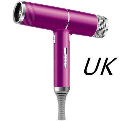 Portable Ionic Hair Dryer with Dual Attachments - 1200W Power