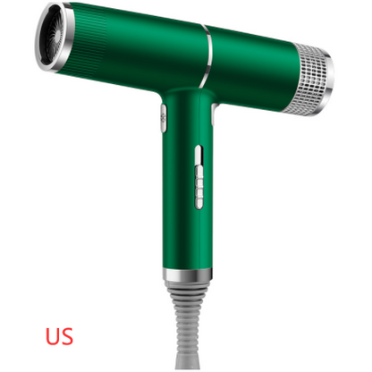Portable Ionic Hair Dryer with Dual Attachments - 1200W Power