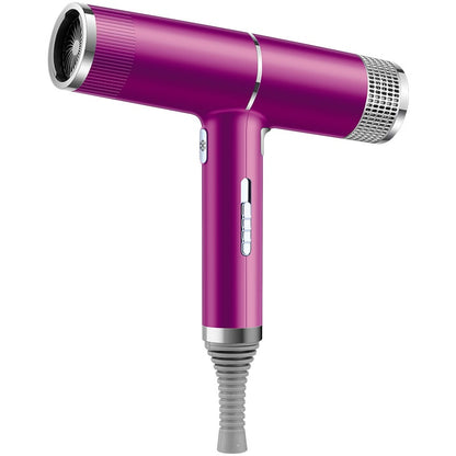 Portable Ionic Hair Dryer with Dual Attachments - 1200W Power