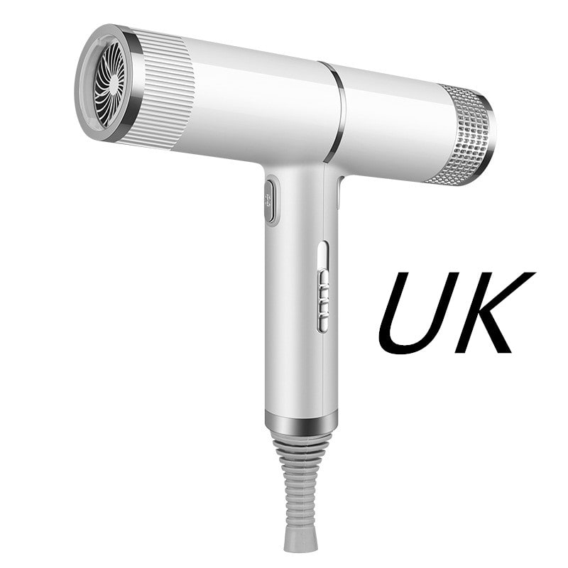 Portable Ionic Hair Dryer with Dual Attachments - 1200W Power