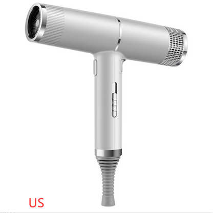 Portable Ionic Hair Dryer with Dual Attachments - 1200W Power