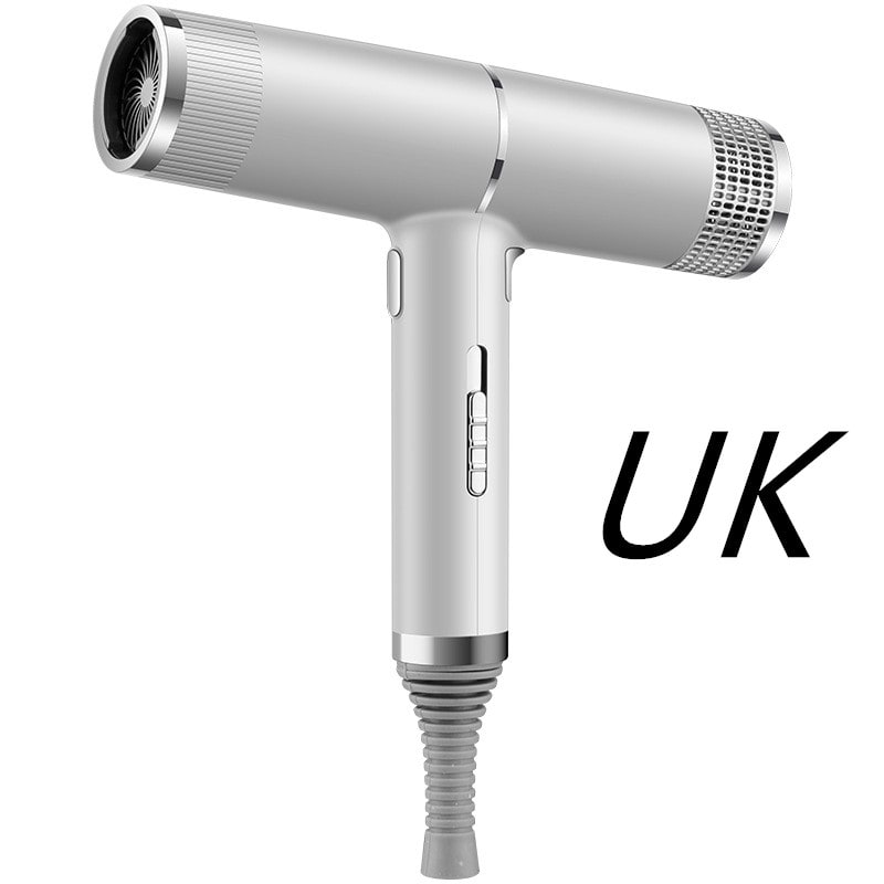 Portable Ionic Hair Dryer with Dual Attachments - 1200W Power