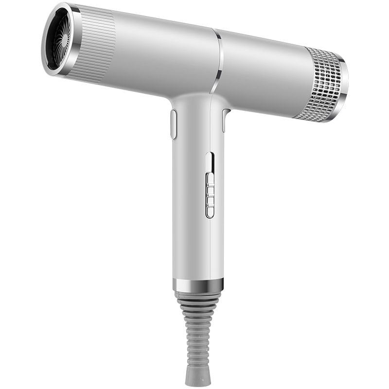 Portable Ionic Hair Dryer with Dual Attachments - 1200W Power