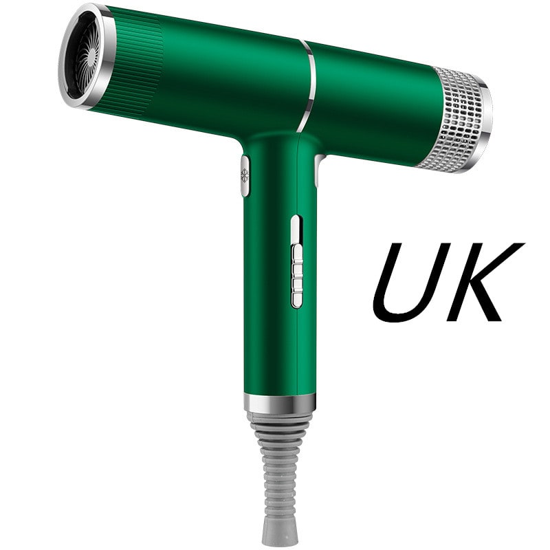 Portable Ionic Hair Dryer with Dual Attachments - 1200W Power