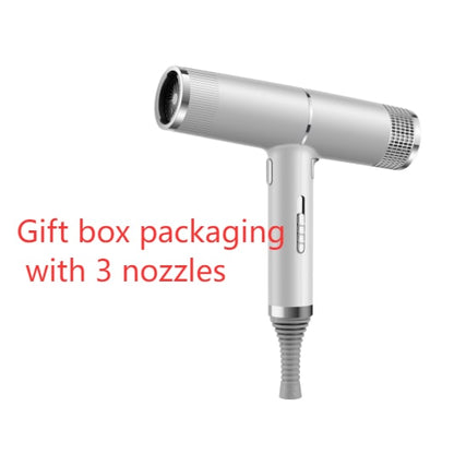 Portable Ionic Hair Dryer with Dual Attachments - 1200W Power
