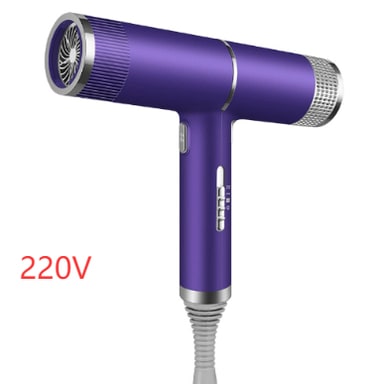 Portable Ionic Hair Dryer with Dual Attachments - 1200W Power