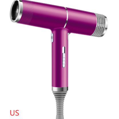 Portable Ionic Hair Dryer with Dual Attachments - 1200W Power