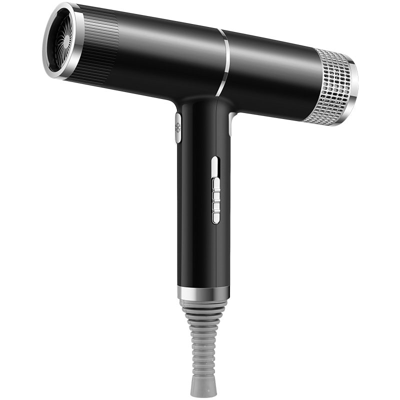 Portable Ionic Hair Dryer with Dual Attachments - 1200W Power