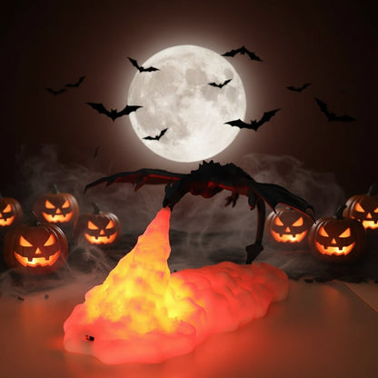 Enchanting 3D Dragon LED Night Lamp with USB Rechargeable Glow