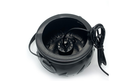 Enchanting Cauldron Fog Generator with Color-Changing LED Effects