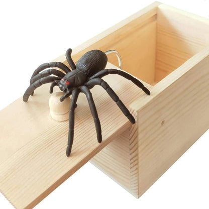 Surprise Spider Prank Box – Your Go-To Gag Gift for Halloween Fun