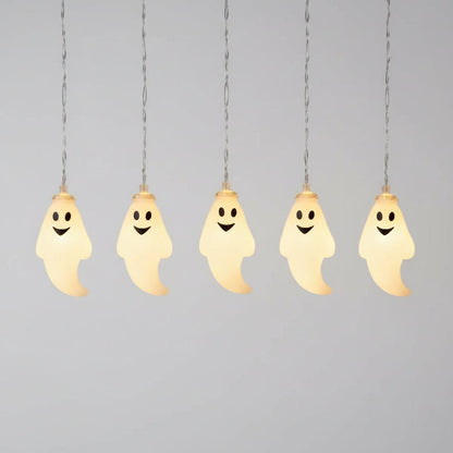 Charming Ghost LED String Lights for Halloween Festivities
