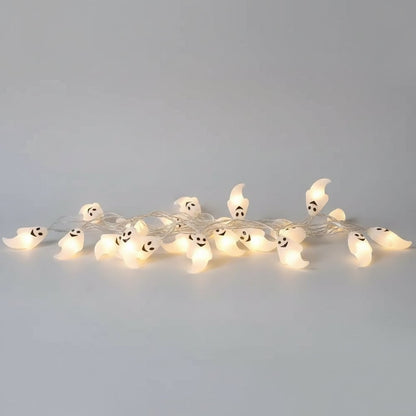 Charming Ghost LED String Lights for Halloween Festivities