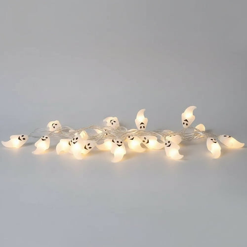 Charming Ghost LED String Lights for Halloween Festivities