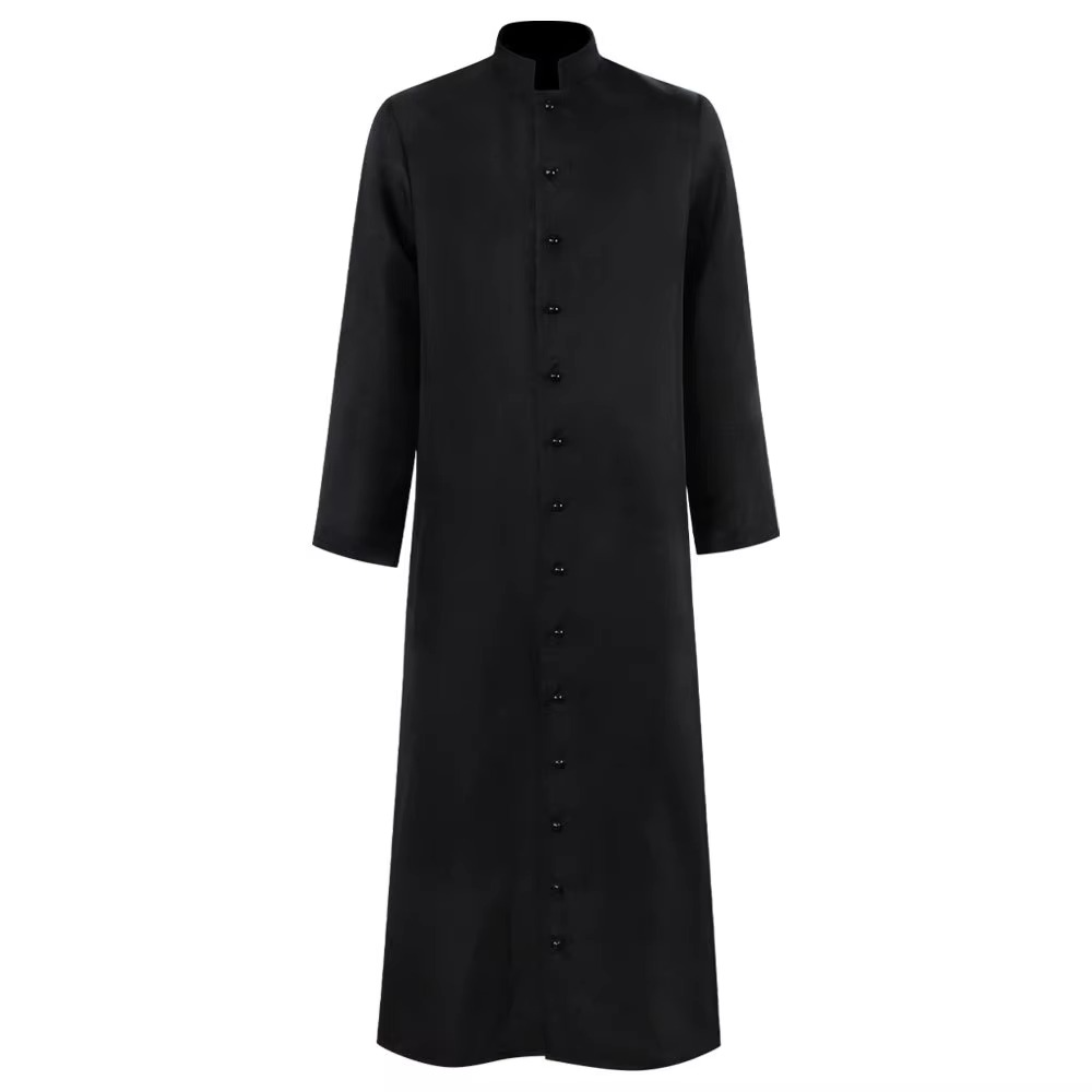 Clergy-Inspired Costume Robe for Halloween & Themed Events