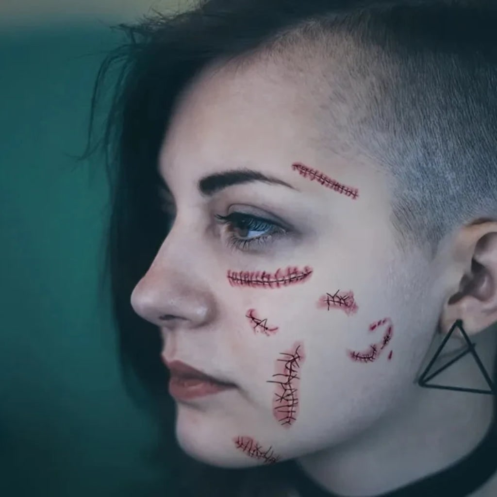 Spooktacular Temporary Tattoos for Halloween Horror Themes