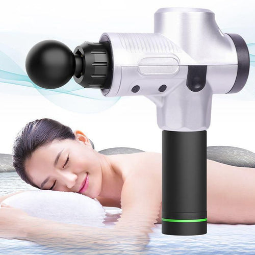 Portable Massage Device with Customizable Attachments for Recovery