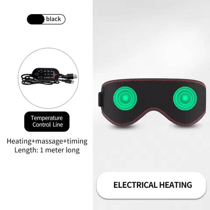 Calming Eye Comfort Mask with Adjustable Fit and USB Heating