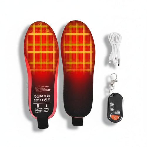 Rechargeable Foot Warmers with Remote Control for Ultimate Comfort
