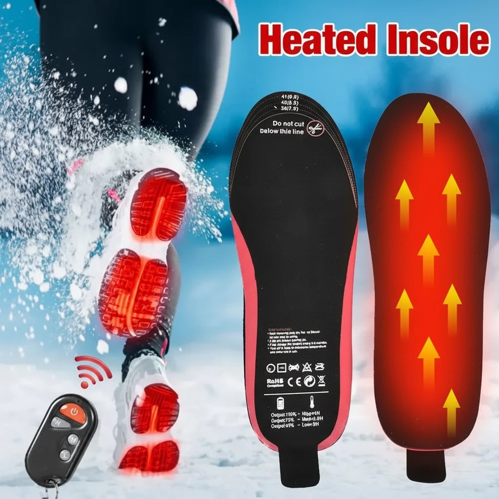 Rechargeable Foot Warmers with Remote Control for Ultimate Comfort