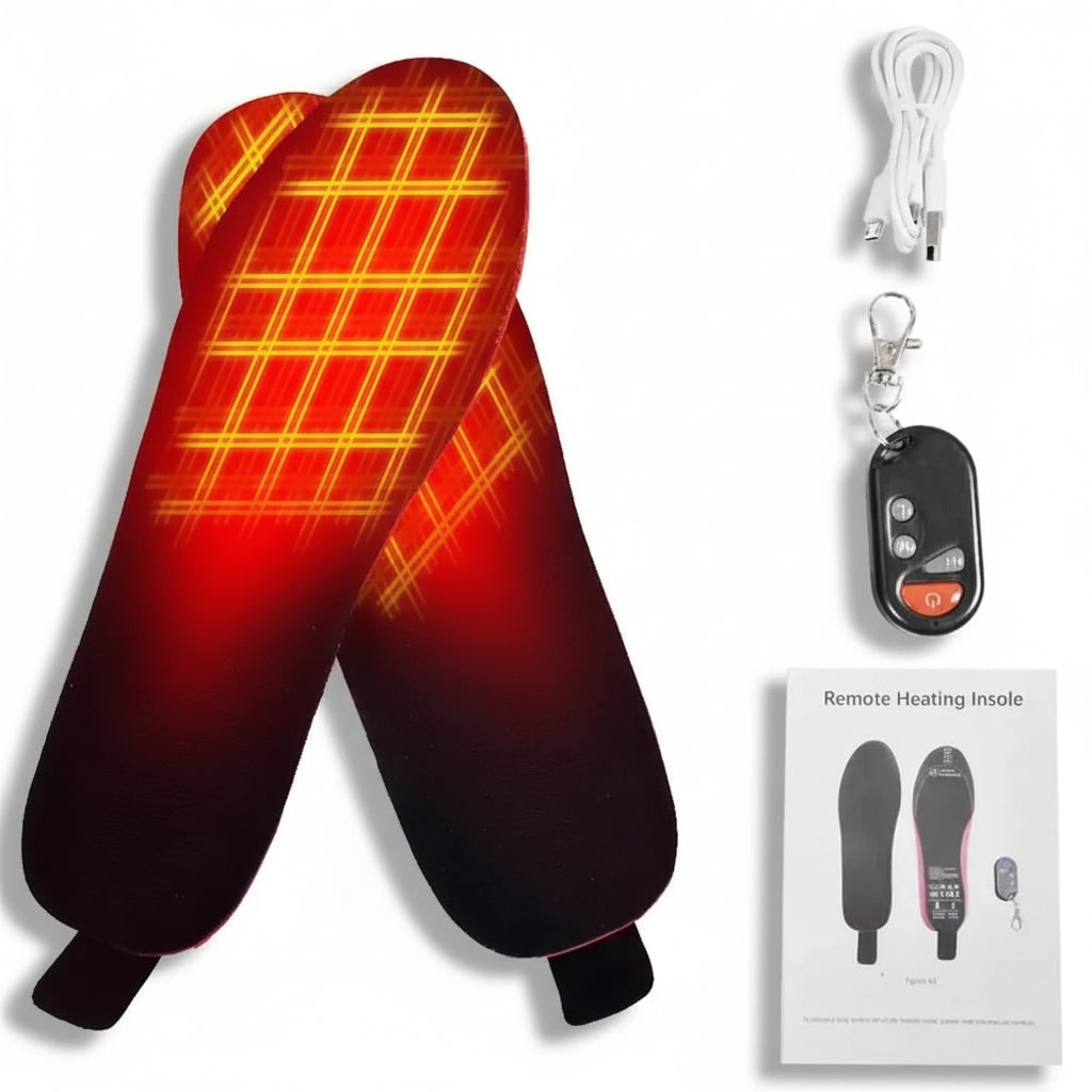 Rechargeable Foot Warmers with Remote Control for Ultimate Comfort