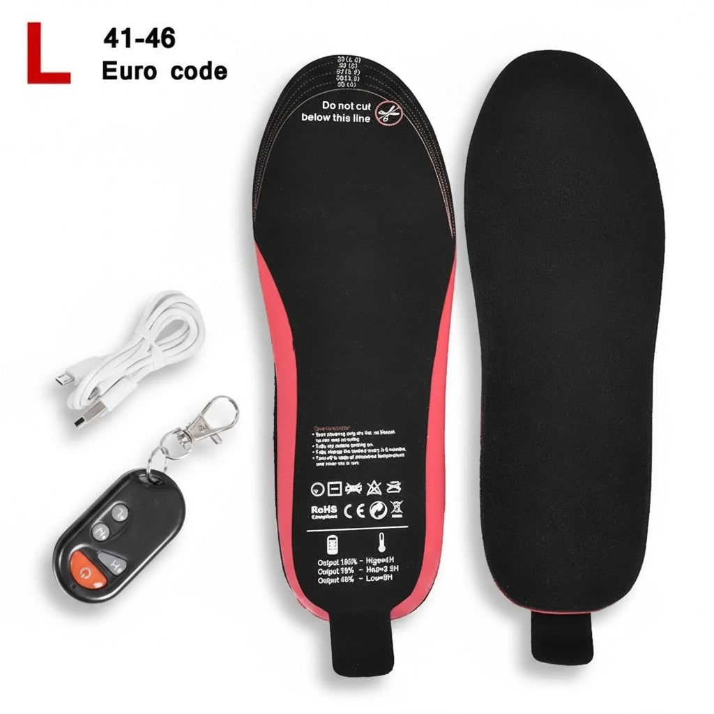 Rechargeable Foot Warmers with Remote Control for Ultimate Comfort