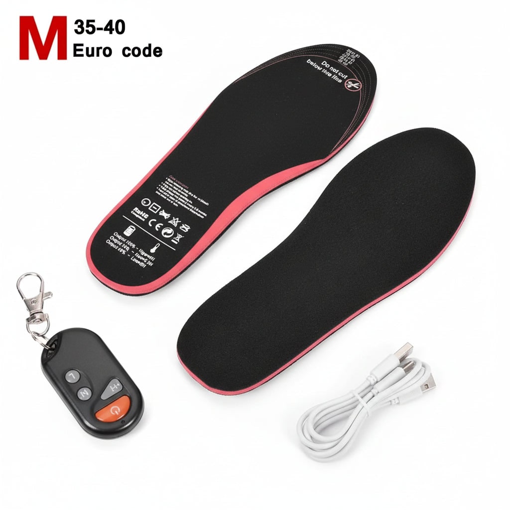 Rechargeable Foot Warmers with Remote Control for Ultimate Comfort