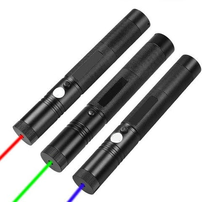 Precision Laser Pointer with Adjustable Beam and Safety Lock