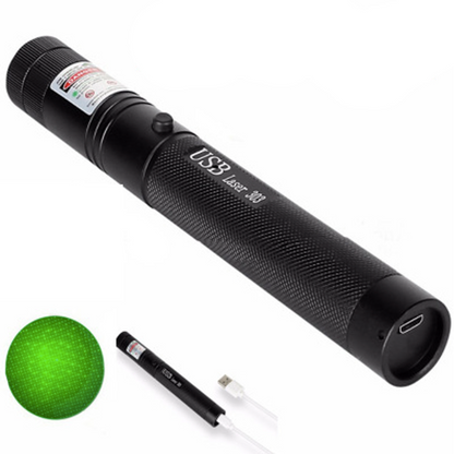 Precision Laser Pointer with Adjustable Beam and Safety Lock