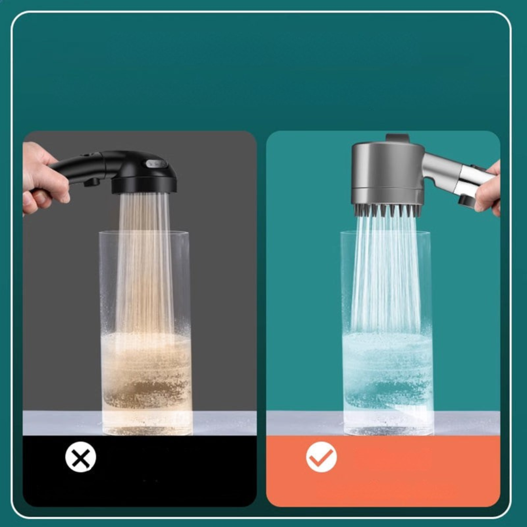 Revitalizing Handheld Shower Head with 9-Stage Filtration