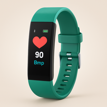Senior Smartwatch with Health Tracking and Large LED Display