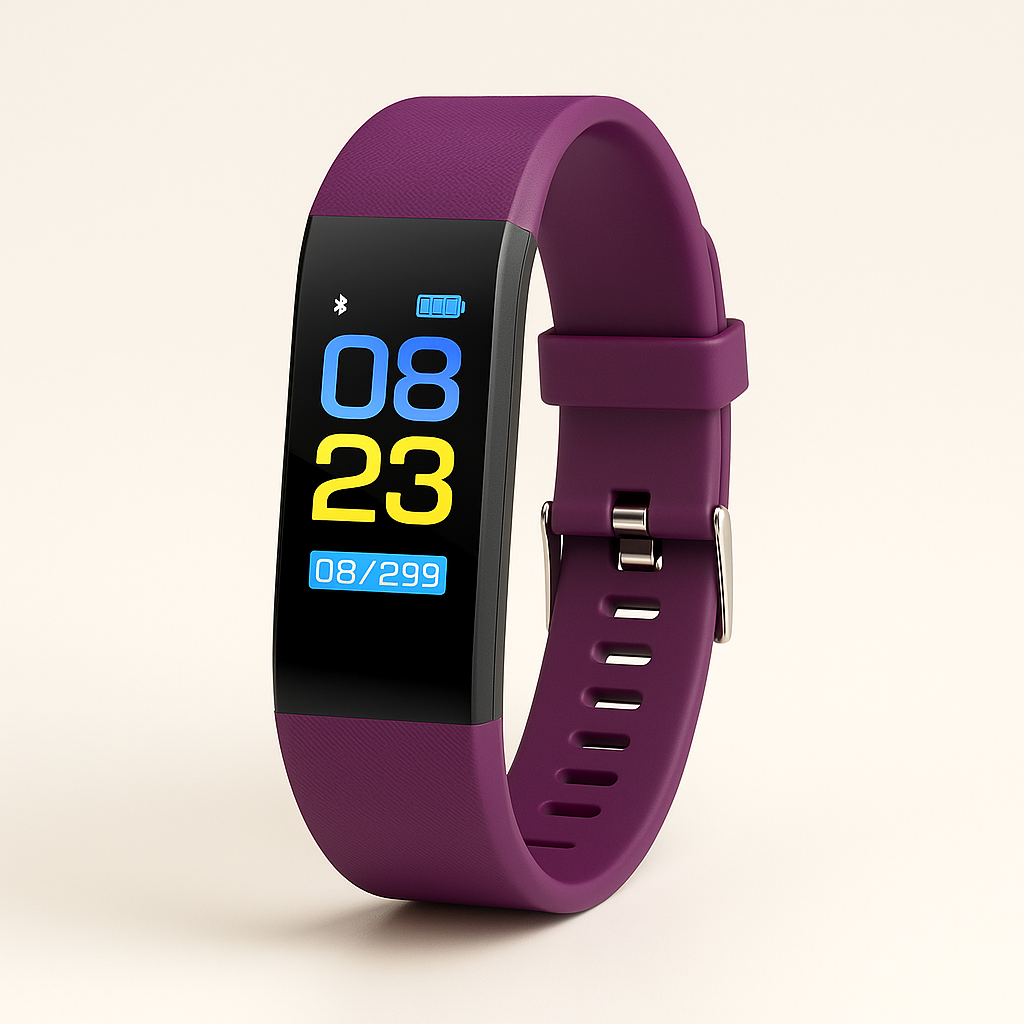 Senior Smartwatch with Health Monitor and Large LED Display