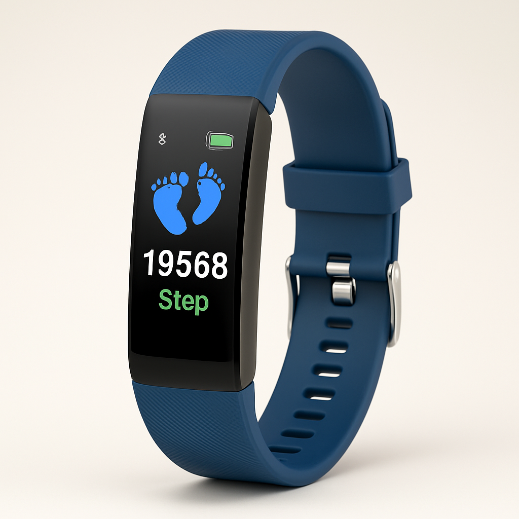 Senior Smartwatch with Health Monitor and Large LED Display