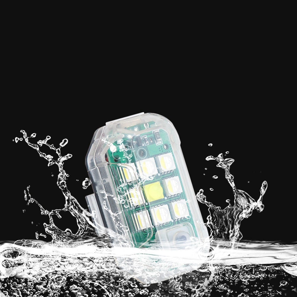 BrightGuard Tail Light: Rechargeable LED Safety Signal with Remote