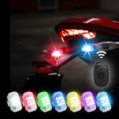 BrightGuard Tail Light: Rechargeable LED Safety Signal with Remote