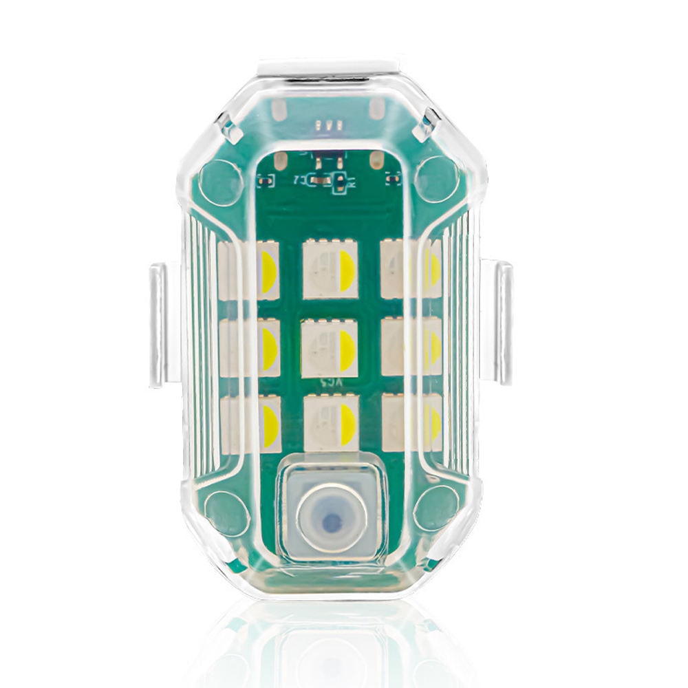 BrightGuard Tail Light: Rechargeable LED Safety Signal with Remote