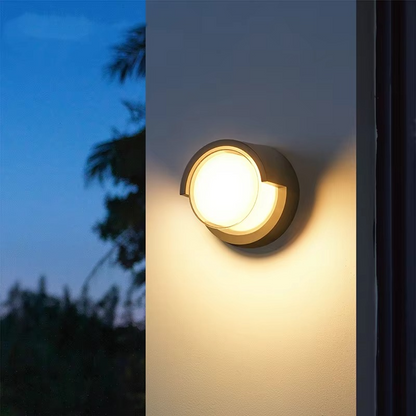 Smart Motion-Sensing LED Wall Light for Outdoor Spaces